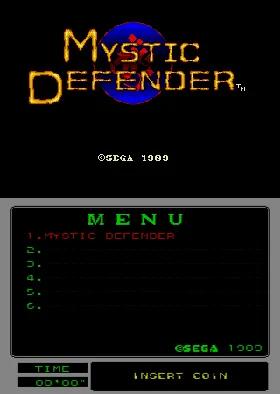 MegaTech: Mystic Defender screen shot title